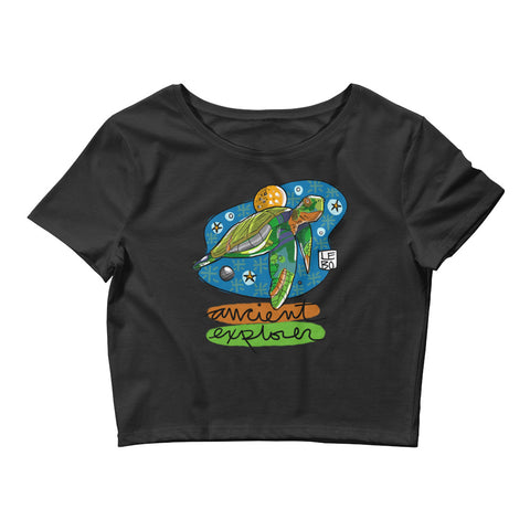 Ancient Explorer - Lebo Women’s Crop Tee